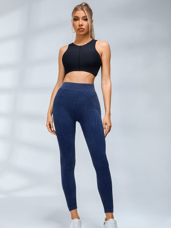 ZASUWA Female V-neck with Chest Pads Elastic Tight Tanks