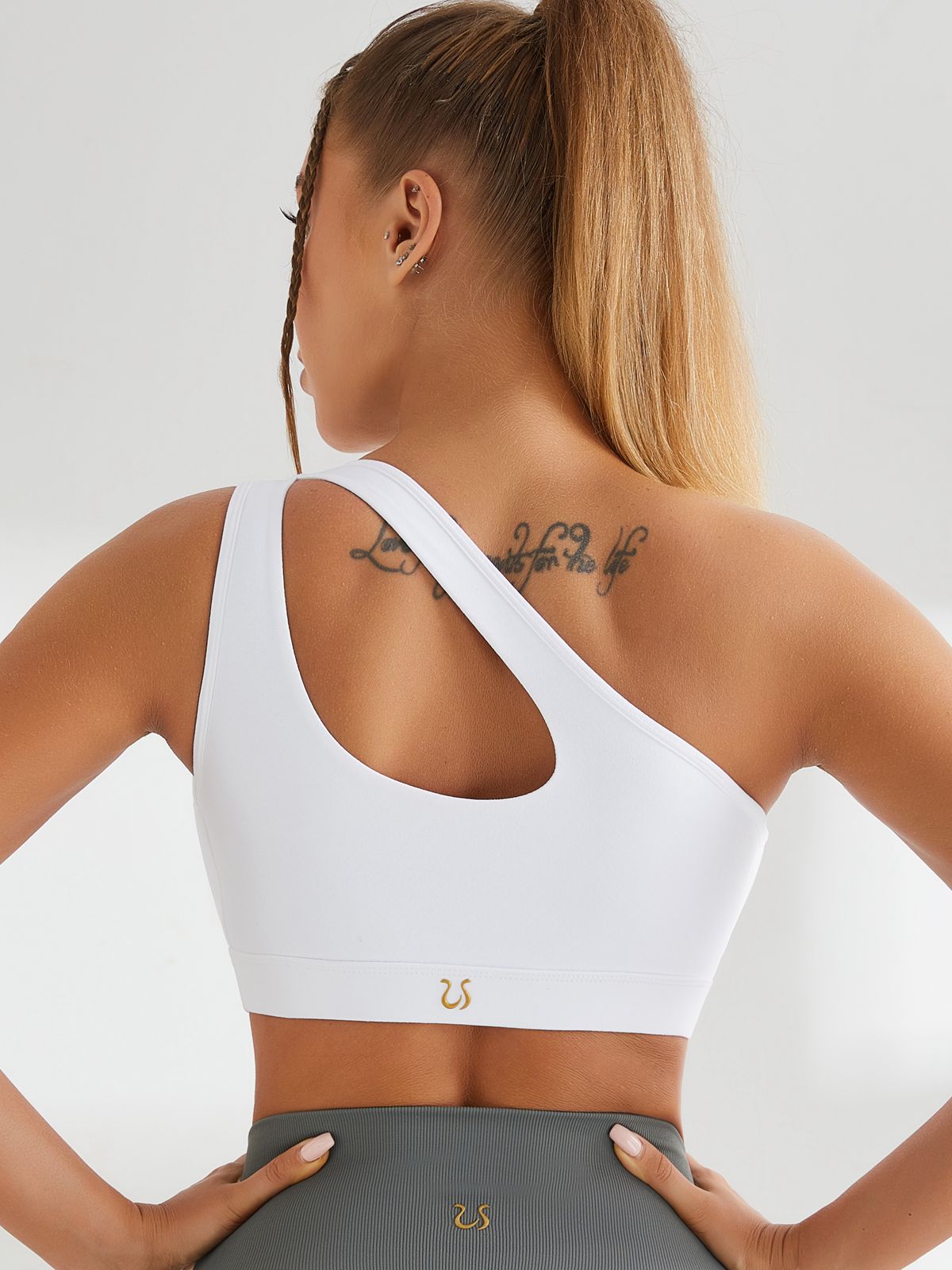 ZASUWA Female One-shoulder Sports Ankle Bras