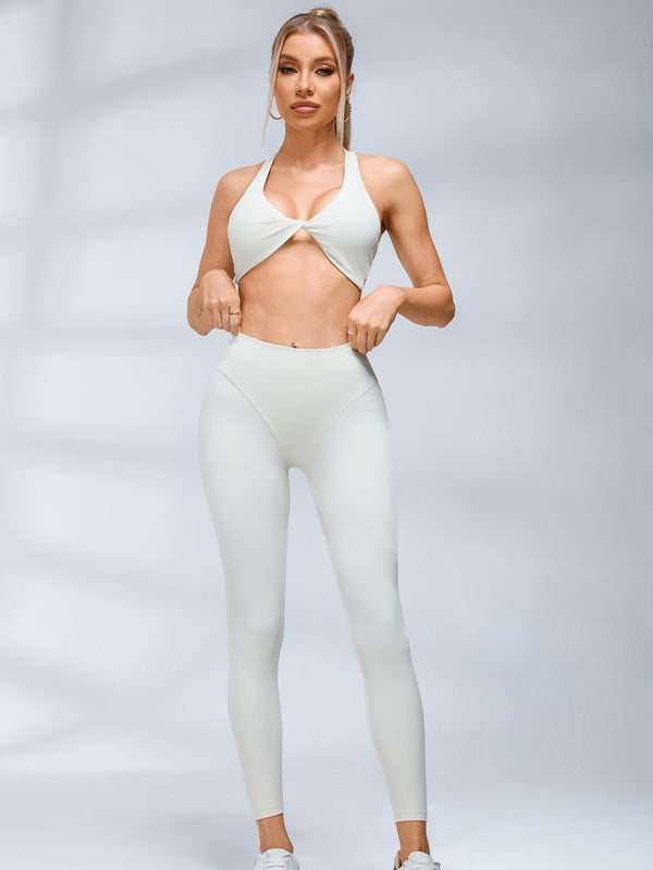 ZASUWA Female Super Twist Thumbhole Cropped Top