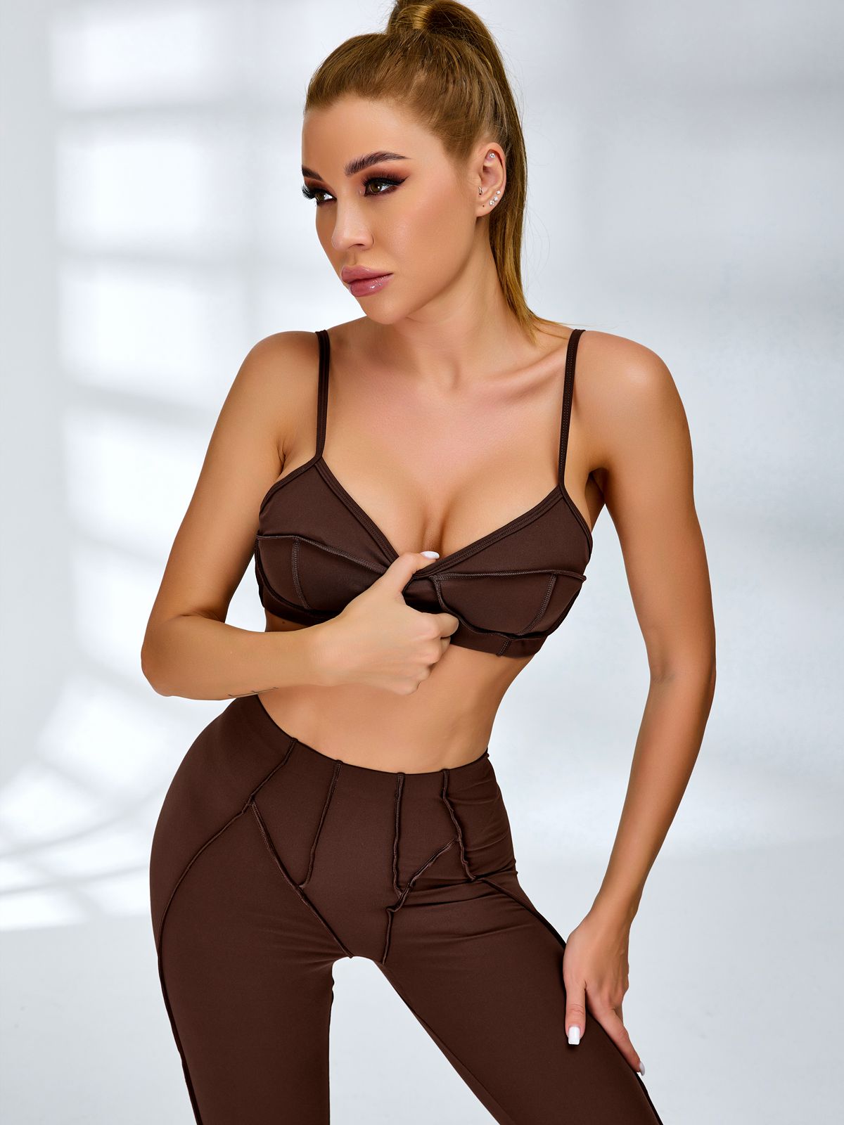 ZASUWA Female Super “Future Interstellar” Stylish&Sexy Push Up Hip-lift Leggings