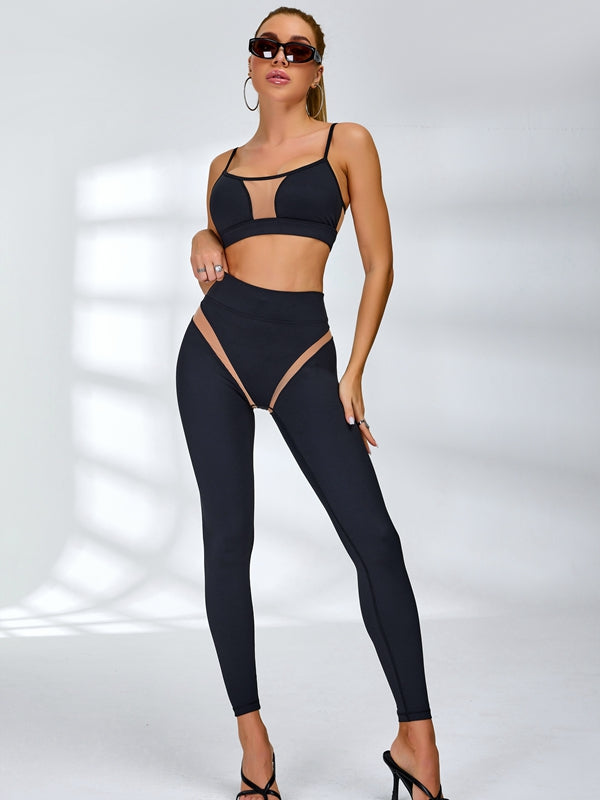 ❤ZASUWA Female Super Sexy Unique Mesh Hip-lift Leggings
