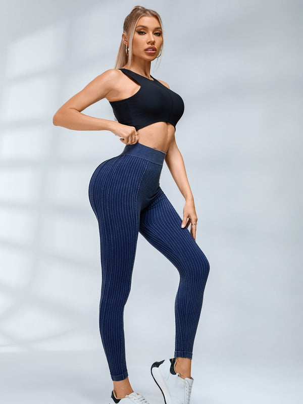 ZASUWA Female V-neck with Chest Pads Elastic Tight Tanks