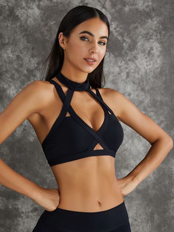 ZASUWA Female Unique Cut Out Pocket Mesh Scrunch Bum Leggings